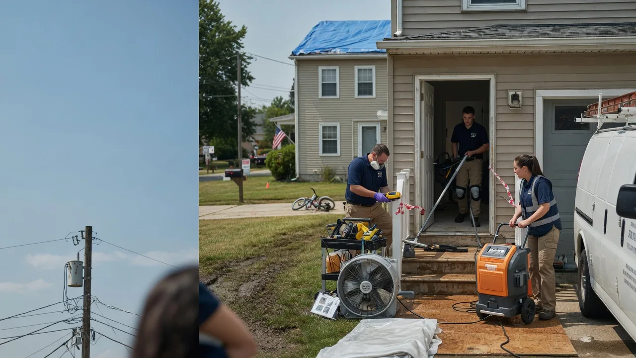 Water Damage Repair in Langley, KY near me